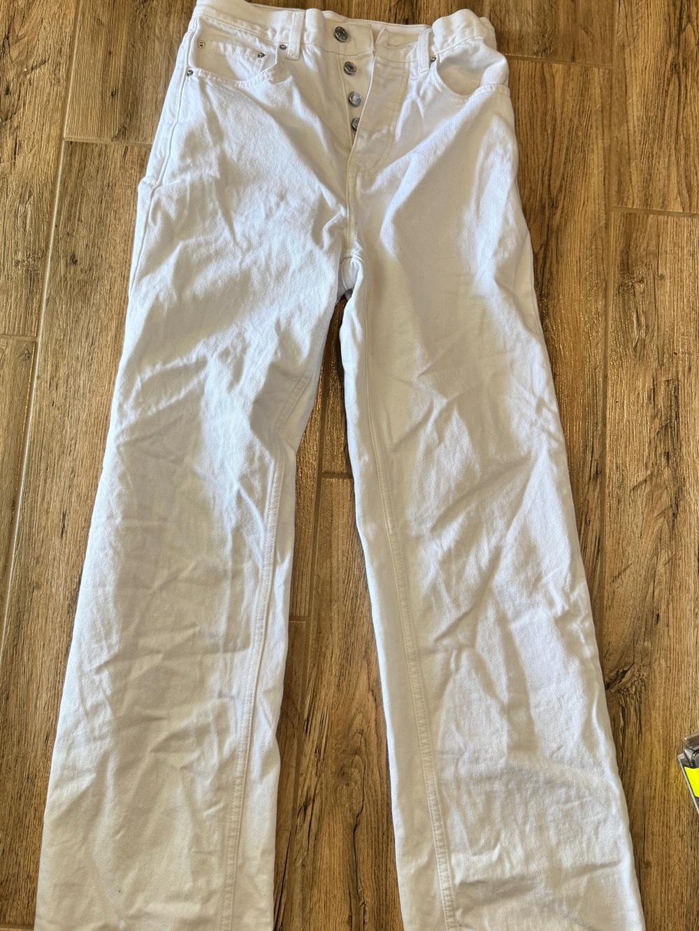 GRLFRND White jeans